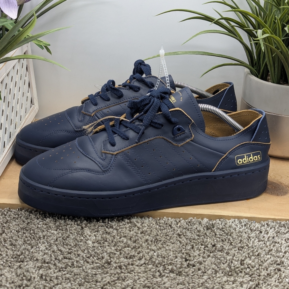 adidas Rivalry Summer Low Dark Blue Mens Sx 12.5 Running Casual Comfort Shoe